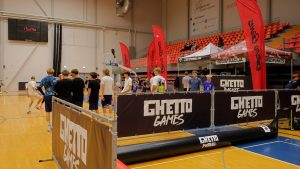 Jaunieši “Ghetto Games” sporta pasākumā Jelgavā