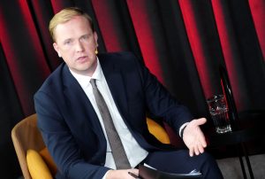 Ekonomikas ministrs Viktors Valainis pasākumā