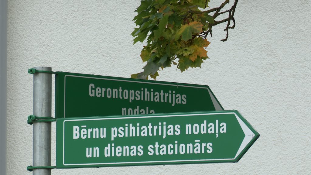 Norādes uz bērnu psihiatrijas un gerontopsihiatrijas nodaļām