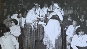 Apdziedāšanās tradīcija Dienvidlatgalē folkloras pasākumā